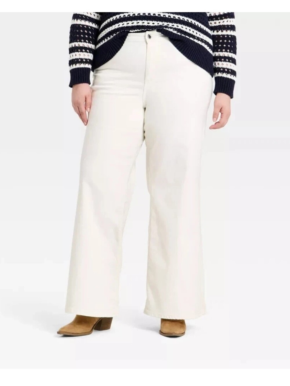 Universal Thread Women's Everyday Wide Leg High-Rise Slim Hip & Thigh Wide Leg